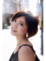 インデックスヘアー 錦糸町店(in'dex hair) 【大人っぽくて色気のあるボブ】あごの長さで小顔にみせる◎