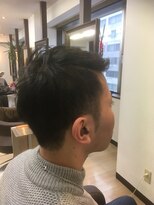 ヘアデザイン ヴォワール(hair & design voir) アシメ　スタイリッシュボーズ