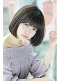 髪質改善/ツヤ髪/大人ボブ/お手入れ簡単/小顔/綱島