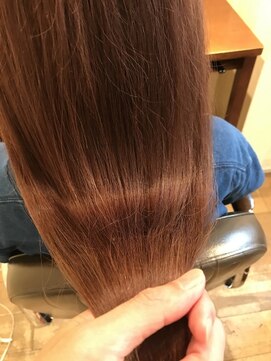 オハナ(ohana) 【ohana/表参道】秋色艶髪イルミナカラー×ベリーピンク。