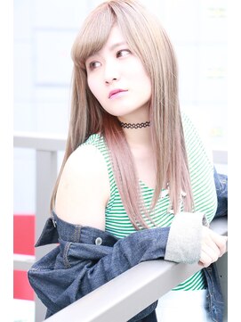 ヘアサロンエム 川越(HAIR SALON M) ハイトーンマーメイドアッシュ（innerPINKASH）