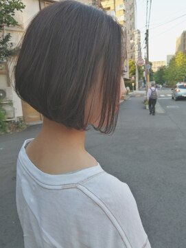 ブルー(BLUE) #BLUE まとまるボブ