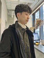 ロビン アンド ダルク(robin&darc) 【robin】【darc】デザインパーマ/メンズセンターパート