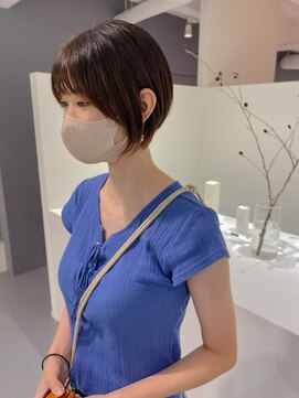 レフ(LEF) 【店長オダオススメショートhair】くびれショートボブスタイル