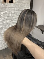 アンダーバーホワイト 広島 並木店(_WHITE)&nbsp;バレイヤージュ【シャドールーツ】