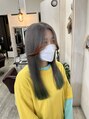 グレイス ヘア デザイニング(GRACE hair designing) お客様に似合わせるデザイン性のあるカラーも大好きで得意です!