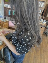 バンビ プライベート サロン(Bambi private salon)&nbsp;コントラストハイライト*アッシュグレージュカラー*Bambi松平愛