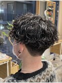 波巻きパーマ×ツイストスパイラル