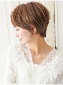 【La fith】丸みショート×小顔カット