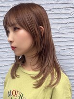 アンド アノン(and anon)&nbsp;レイヤースタイル＋ミルクティーベージュ