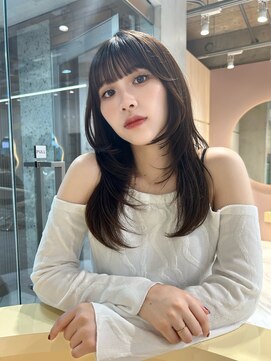 グロー 大宮(GLROW) 韓国ハイレイヤーミディアム顔周りharuhi