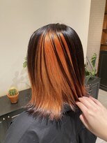 リー 十三(Lee)&nbsp;【Lee十三hana】オンブレ キツネカラー