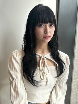 ユーフォリア 青山(Euphoria) 20代30代大人美人小顔ブリーチなし韓国ヘアアッシュブラック