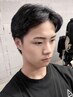 【髪の毛と一緒に眉毛のメンテナンスも◎】カット+美眉スタイリング