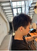黒髪スパイキーショート