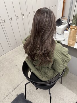 クレア 上大岡(CREA) ハイライトバレイヤージュダブルカラーケアブリーチ30代40代50代