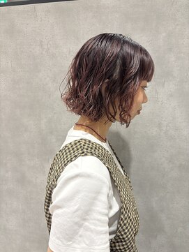 トマト(TOMTO) 【RYOHEI】ボブパーマ_コテ巻き風_韓国風