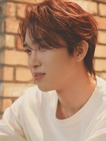 ページ(page,)&nbsp;韓国ヘアカルマパーマコンマバングセンターパート黒髪ウルフ