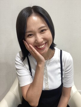 グラスヘア 石垣店(Grass Hair) ぱつっとボブ×チラ見せインナーカラー