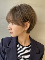 アスター 天神大名店(Aster) 小顔に見えるトレンドヘア/黒髪/オリーブグレー/ココアベージュ