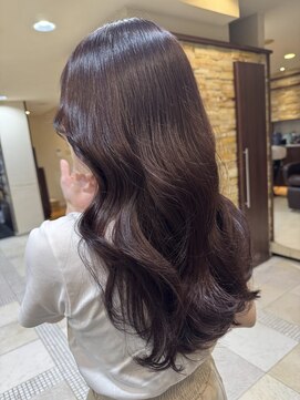 ファブ 千葉店(FaB) 【ブリーチなしワンカラー×ラベンダーブラウン】