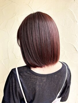 スカイ(SKY) 透明感カラー/髪質改善/縮毛矯正/韓国風レイヤーカット