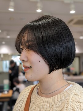ラブリカ(lovelica) 暗髪ショートボブ！