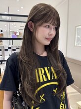 ルーイ(LOUIE)&nbsp;... long layer × brown beige ...