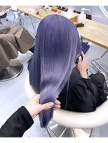 ベル 表参道Terrace(Belle) ケアブリーチを使用したデザインカラー スタイリスト阿部ちあき