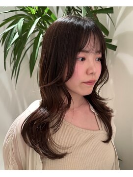 トリッカ 代官山(tricca) くびれレイヤー/韓国レイヤー/顔周り