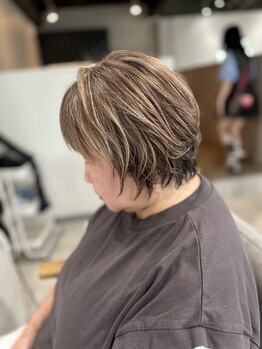 エルピス 中央林間店(elpis)の写真/【すきバサミを使わない手触りカット￥6600→4400】生えぐせや毛流れをみて的確な顔まわりで似合わせます！