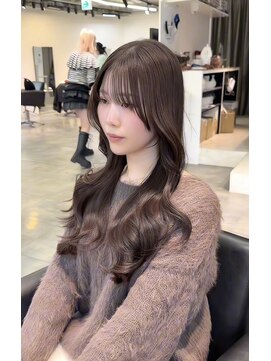 ルル(Lulu) 梅田/ブラウン/ベージュ/レイヤー/前髪カット/縮毛矯正/髪質改善