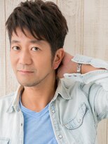 モッズヘアメン 名護大東店(mod's hair men)&nbsp;40代50代ダークアッシュ刈り上げビジネスベリーショートｌ名護