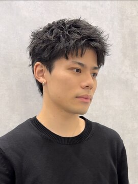 メンズヘアフェイス(Men's hair FACE。) 短すぎない短髪/スパイキーショート/メンズ