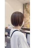 お手入れ簡単ミニボブ