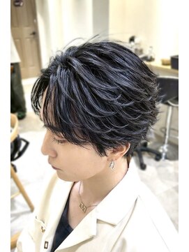 アイトーキョープラスシー 横浜(AI TOKYO+Sea) 横浜/高島町/フェザーパーマ/毛流れパーマ/センターパート