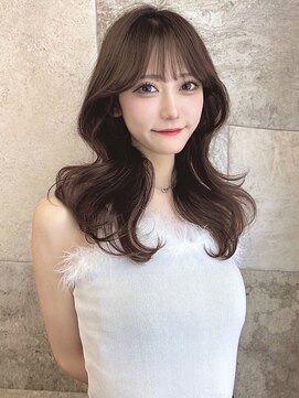 ロンド ジュルード 名古屋(Lond jeloud) 学割U24 韓国風 ウルフ フェイスレイヤー 顔周り 前髪