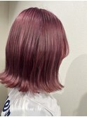 ☆ピンク+シルバー=くすみピンク