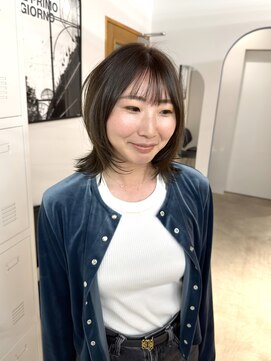 ミッシュバイアーバン(misch by urban.) 【mischハザマ】お洒落だけど、やさしいくびれショートウルフ