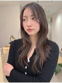 ★韓国最新トレンド◎サンドカット/ハッシュカット/グレージュ