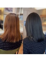 シー バイ ジョイ(SEE BY JOIE) 【髪質改善カラー】赤みを抑えた艶グレージュ