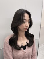 アリア イースト バイ エクラート 新宿東口店(ARiA east byECLART) ★韓国人の様な艶のあるグレージュとくびれヘア★