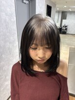 ルル(Lulu) ゴーストルーツカラーホワイトブラック