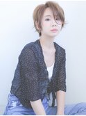 うざバング×ハンサムショート