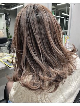 レディアル 大宮(REDEAL) 【REDEAL】エアータッチバレイヤージュ/ハイライトメッシュ