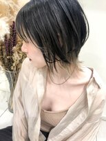 トルネード(TORNADO)&nbsp;ピープスヘア ショートネオウルフ ボブ  インナーカラー