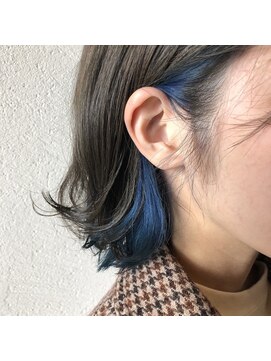 アコット(Acotto.) インナーカラー ネイビー 担当 Kota