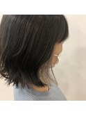 【Jour京都：北谷】切りっぱなしボブ×インナーカラー