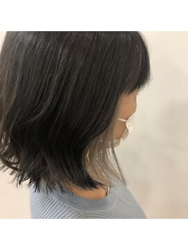 ジュール イオンモールKYOTO店(Jour) 【Jour京都：北谷】切りっぱなしボブ×インナーカラー