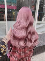 ワンズミラー 原宿(ONE'S MIRROR)&nbsp;暖色系カラー☆ペールカラー☆ミルキーピンク☆